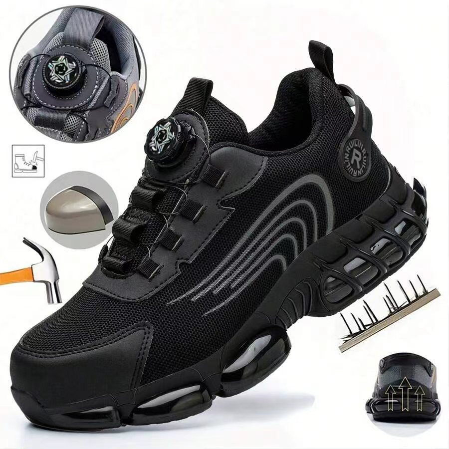 Men'S Shoes With Toes - All Seasons Steel Toe Work Footwear