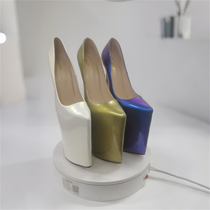 Men Shoes For Wedding - Crossdresser 12 Inches Stilettos Sexy 30cm