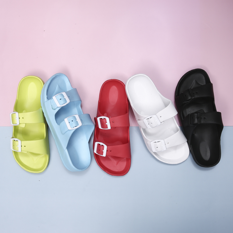 Men'S Shoes Slip On - House Slippers Lightweight Adjustable EVA Sandals