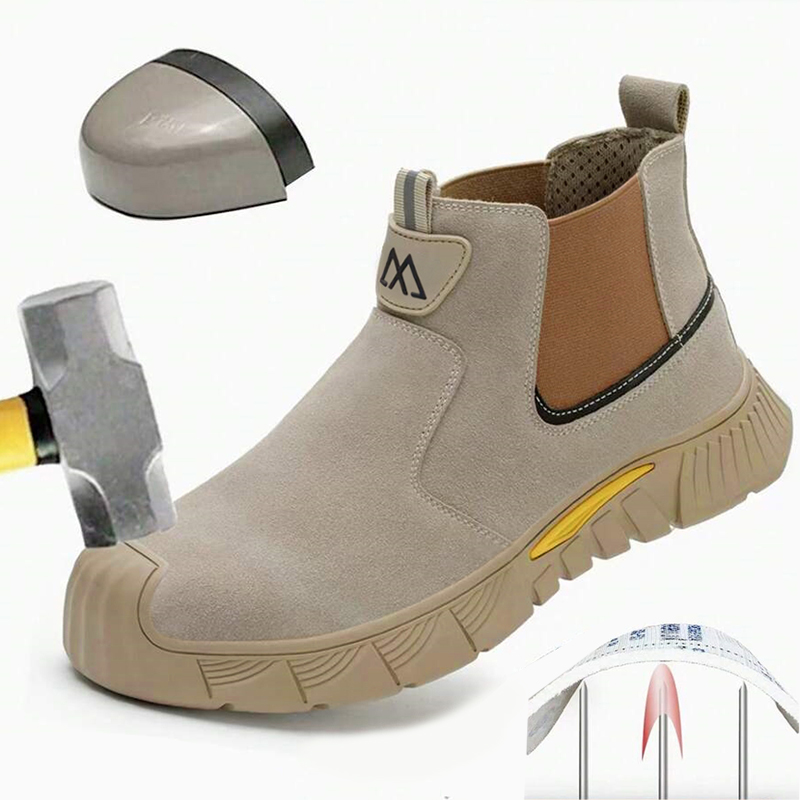 Men'S Shoes With Toes - Wear Resistant Durable Steel Toe Work