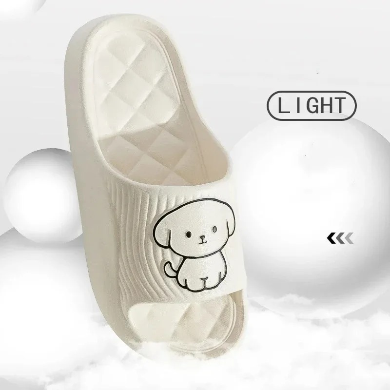 Cute Carton Slippers Bathroom  - Men'S Shoes Slip On recension och pris