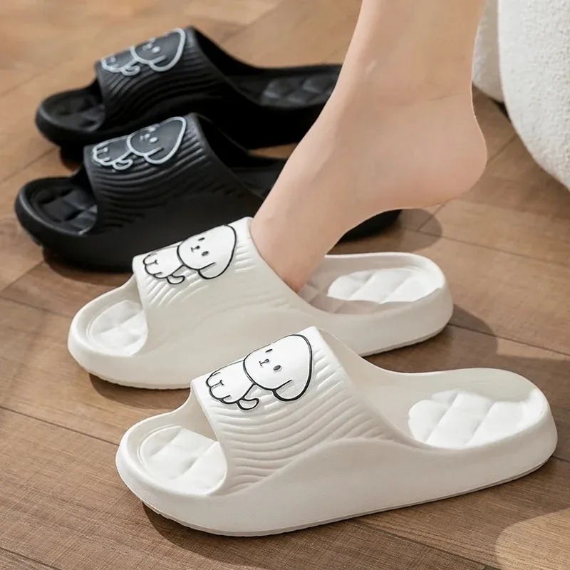 Cute Carton Slippers Bathroom  - Men'S Shoes Slip On recension och pris