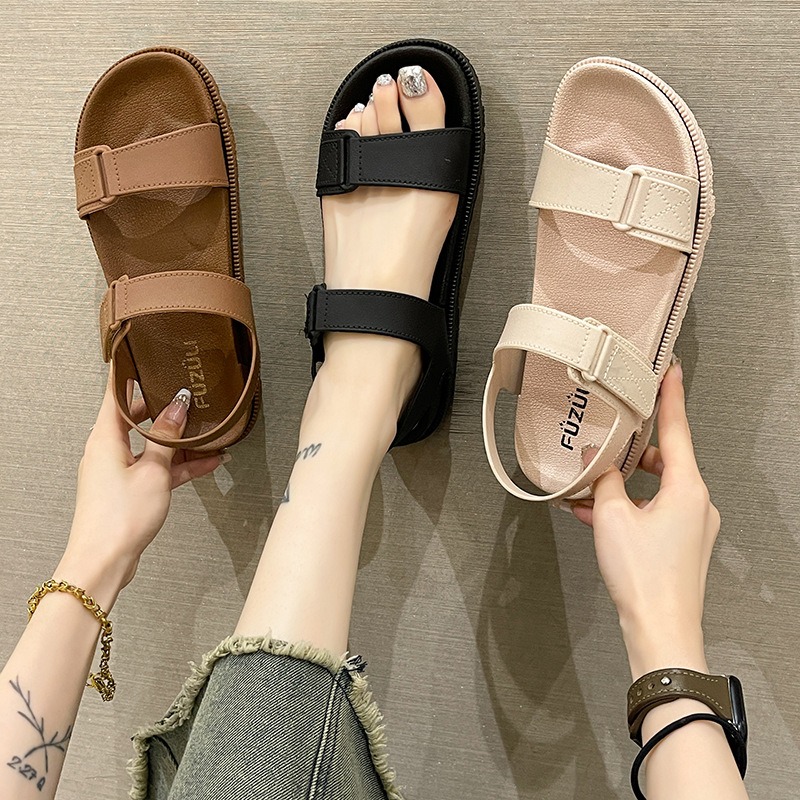 Summer Women's Sandals - Korea - Velcro Strap Sandal recension och pris