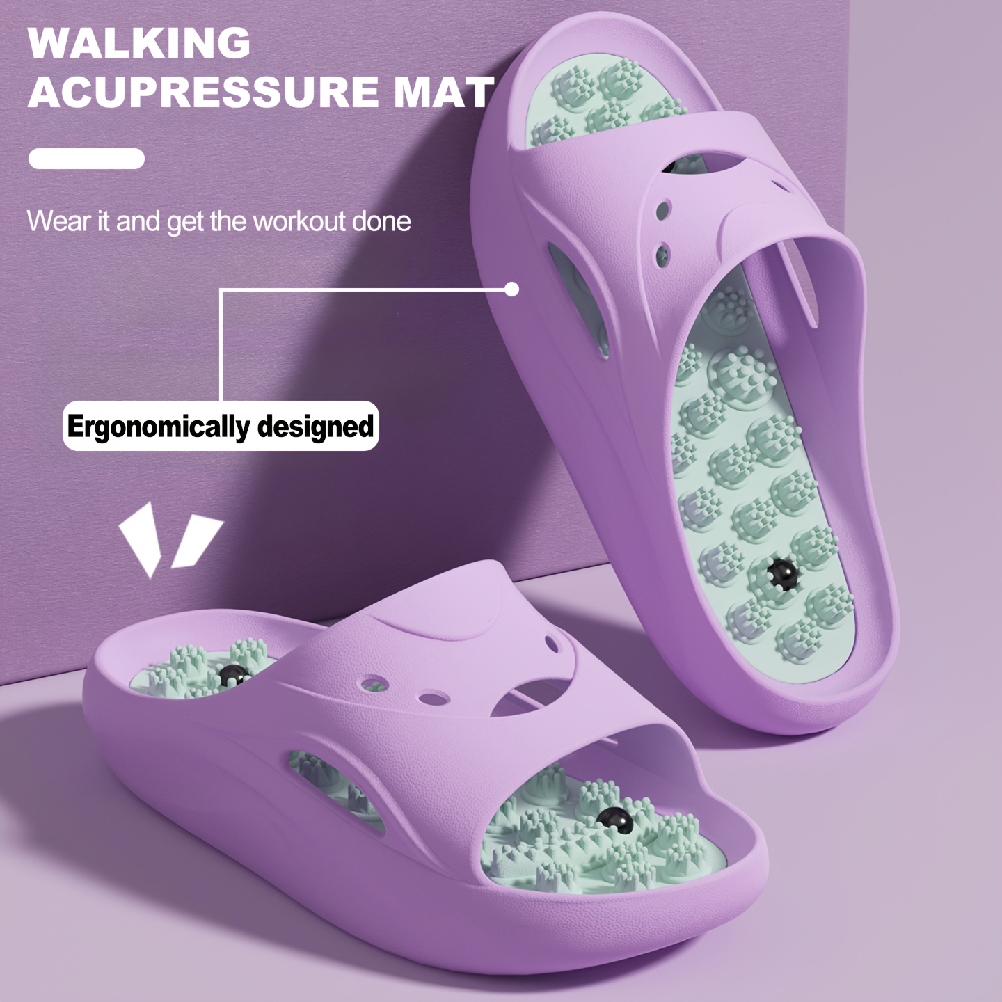 Women Men EVA Massage Slippers - Men'S Shoes Non Slip recension och pris