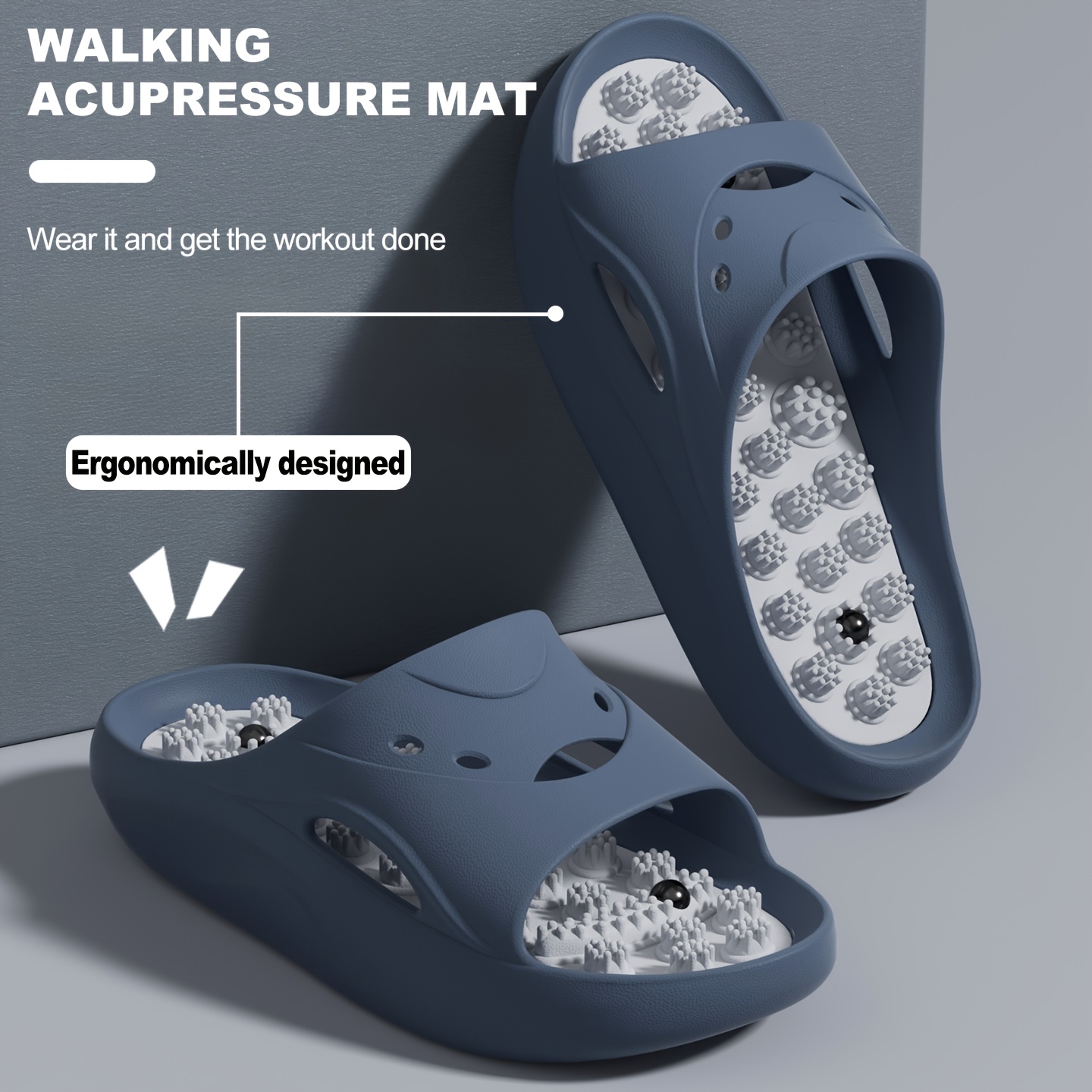 Women Men EVA Massage Slippers - Men'S Shoes Non Slip recension och pris
