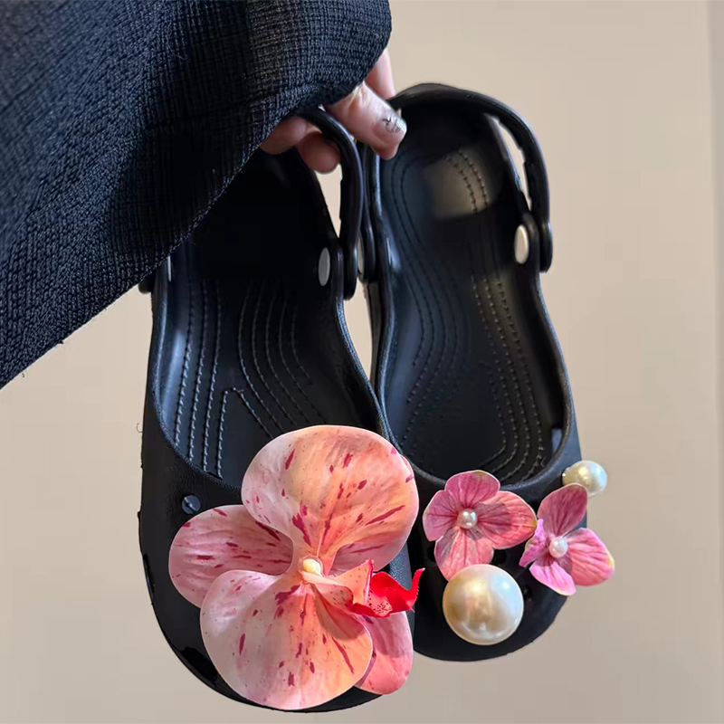 Designer Retro Flower Diy Ball - Men Shoes Elegant recension och pris
