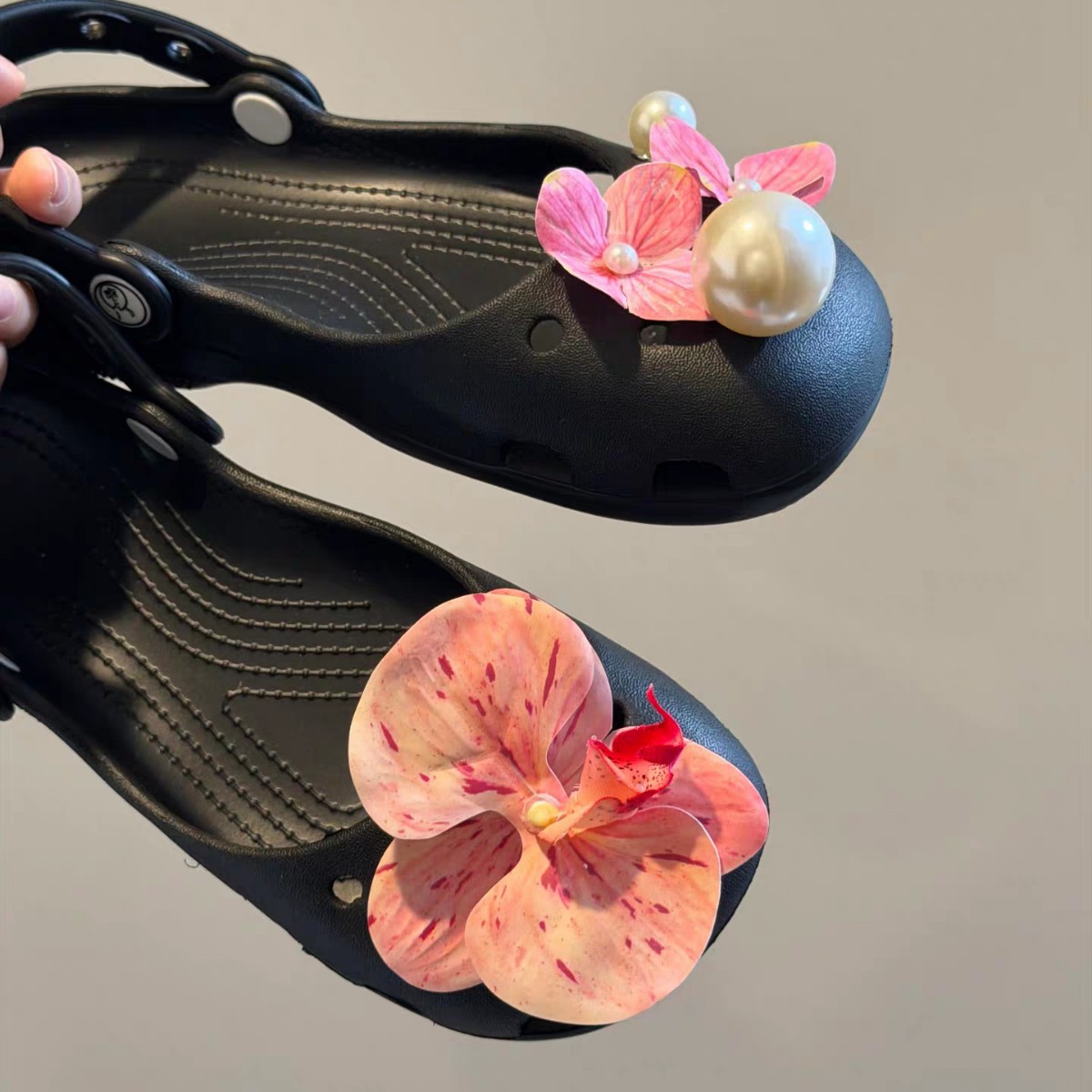 Designer Retro Flower Diy Ball - Men Shoes Elegant recension och pris