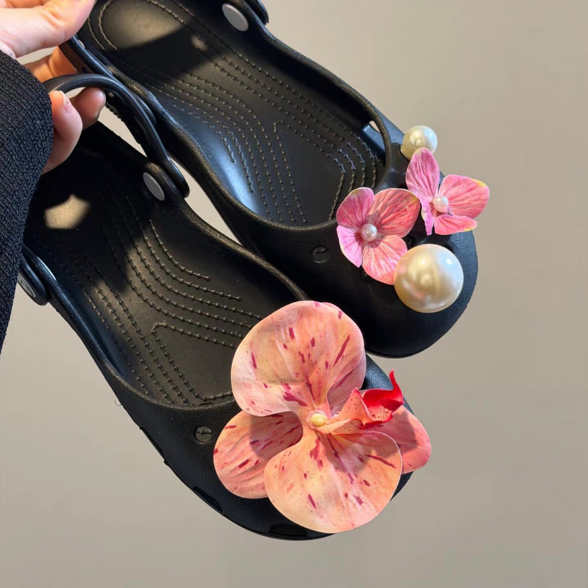 Designer Retro Flower Diy Ball - Men Shoes Elegant recension och pris