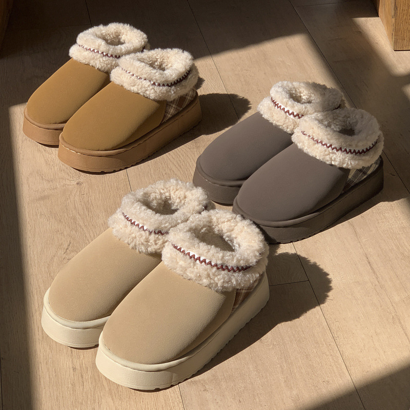 2026 Platform Fluffy Slippers  - Men Shoes Elegant recension och pris