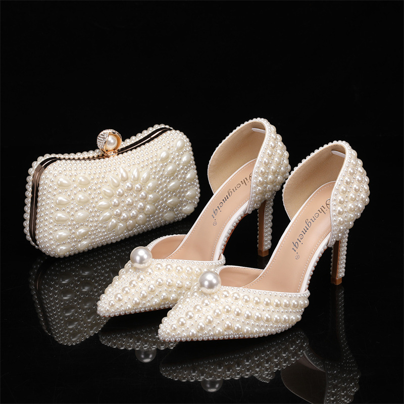 Bag and Shoe Set for Women Pea - Men Shoes Elegant recension och pris