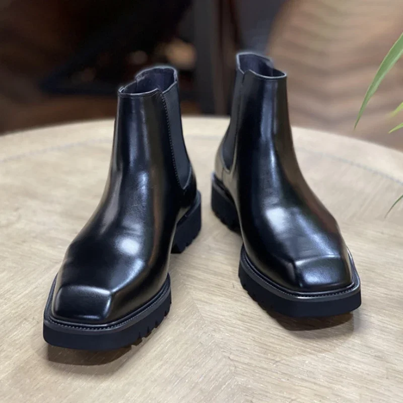 Elegant Mens Genuine Leather B - Men Shoes Elegant recension och pris