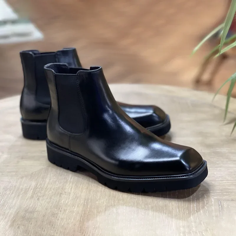 Elegant Mens Genuine Leather B - Men Shoes Elegant recension och pris
