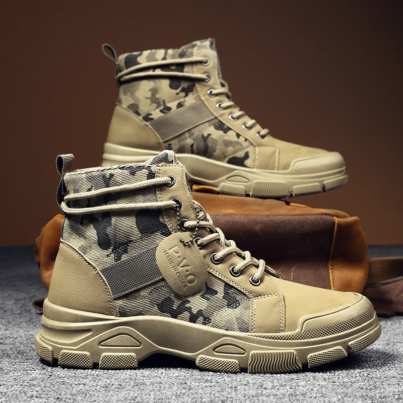 High-Top Boots for Men Autumn  - Men'S Shoes Hoka Sale recension och pris
