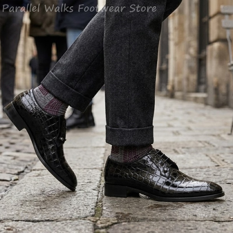 Men Patent Leather Oxford Shoe - Men Shoes For Wedding recension och pris