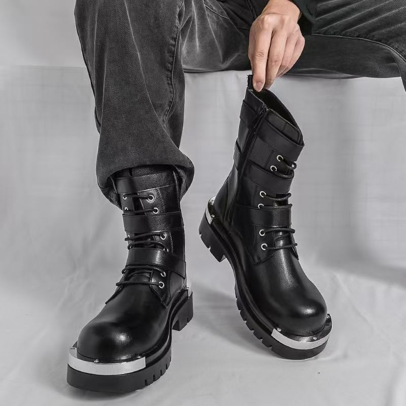 High Quality Men's Ankle Boots - Men Shoes Elegant recension och pris