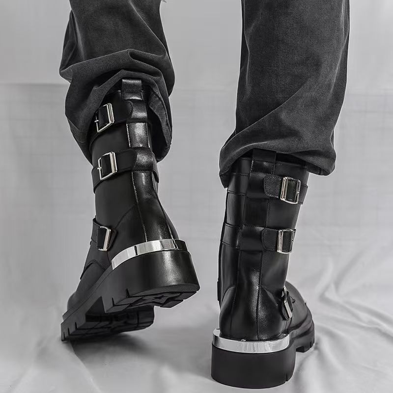 High Quality Men's Ankle Boots - Men Shoes Elegant recension och pris