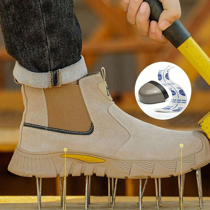 Wear Resistant Durable Steel T - Men'S Shoes With Toes recension och pris