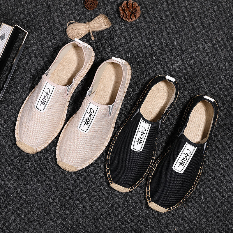 Linen Male Casual Shoes Loafer - Men Shoes Elegant recension och pris