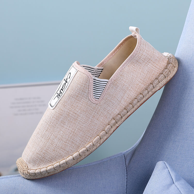 Linen Male Casual Shoes Loafer - Men Shoes Elegant recension och pris