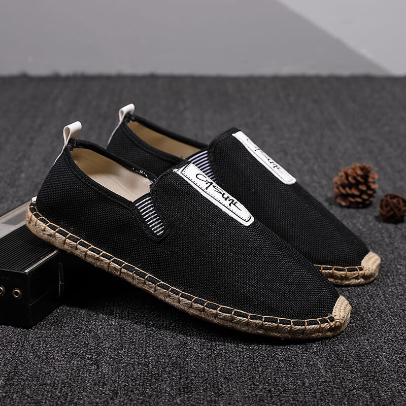 Linen Male Casual Shoes Loafer - Men Shoes Elegant recension och pris